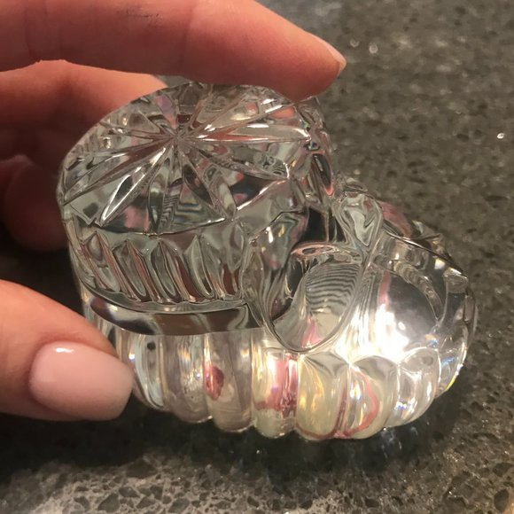 JONAL Lead Crystal Baby Bootie - Picture 4 of 6